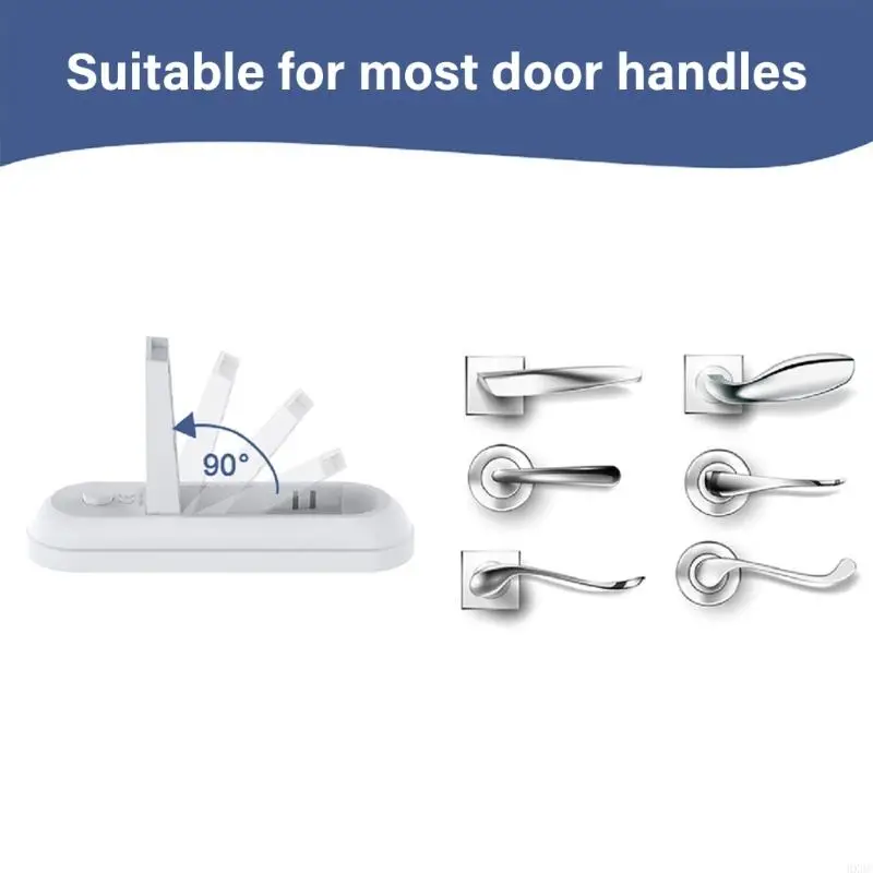Hx6c bé bằng chứng đòn bẩy khóa trẻ con tay cầm toàn khóa không cần cài đặt