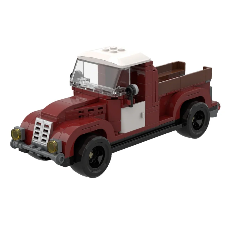

223pcs MOC Old Truck Cars Model Building Blocks Construction Toy Christmas Gifts DIY Creative Idea Education Assemble Birthday