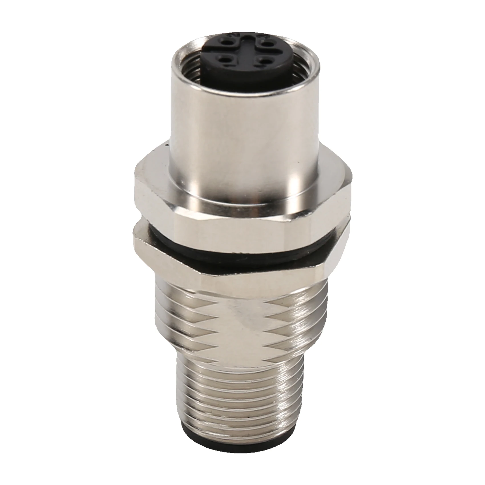 [A92P!】 Male-To-Female Connector IP67 Panel Socket Gold-Plated Pin Connector