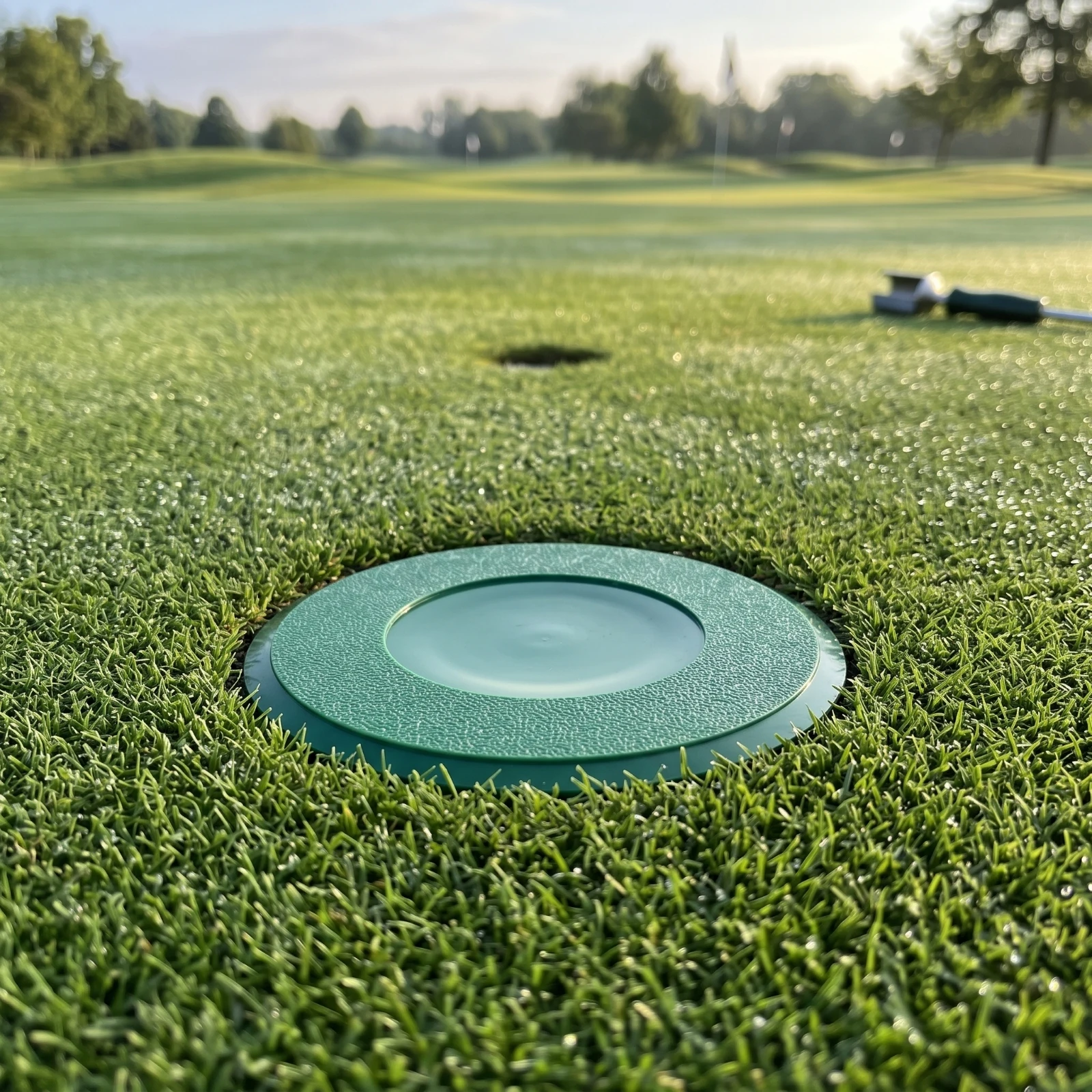 Golf Cup Cover Cover Molded Golf Hole Cover Weatherproof Resistant for Greenskeepers