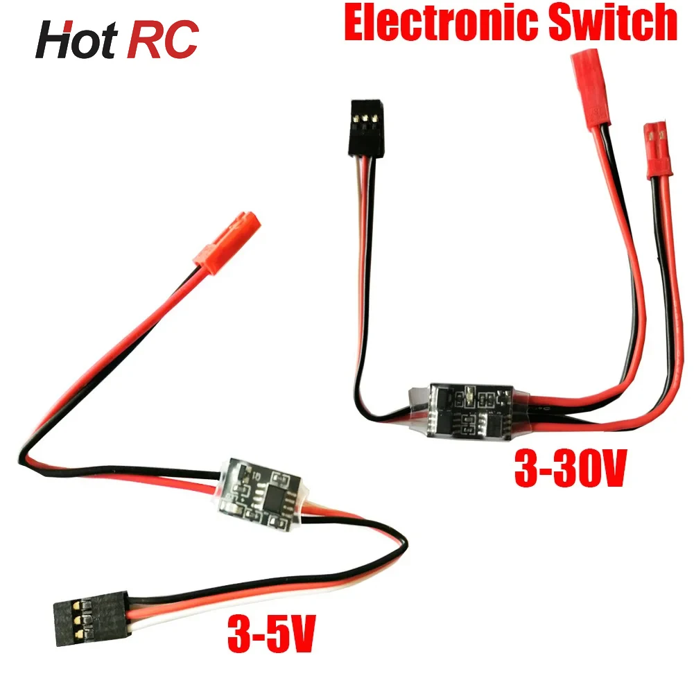 

2-20A High Current Remote Control Electronic Switch 3-30V Aerial Model Plant Protection RC Drone Water Pump PWM Signal Control