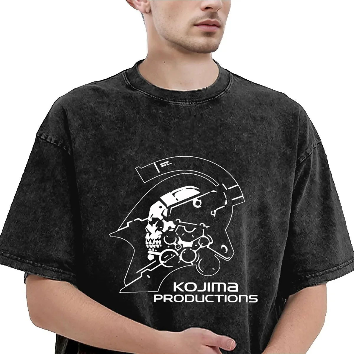 Metal Gear Kojima Productions T Shirt Death stranding Harajuku T-Shirts Short Sleeve Tshirt Summer Casual O Neck Plus Size Tees