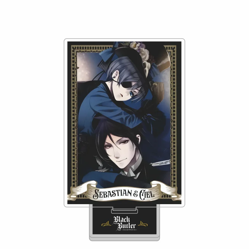 أنيمي الأسود بتلر 15 سنتيمتر أرقام سيباستيان ميكايليس سيل فانتومهايف الاكريليك حامل نموذج لوحة هدايا السنة الجديدة