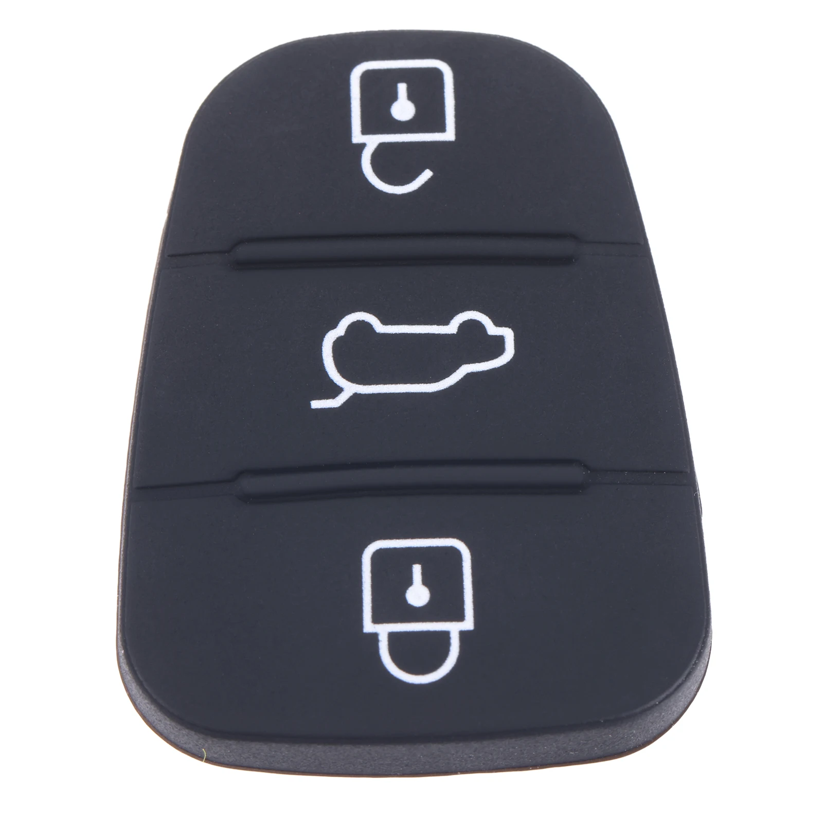 3-Button Car Key Rubber Buttons Pads Remote Control Key Fob Cover for Kia Sportage Ceed Soul Venga Hyundai i10 i20 i30 ix20 ix35