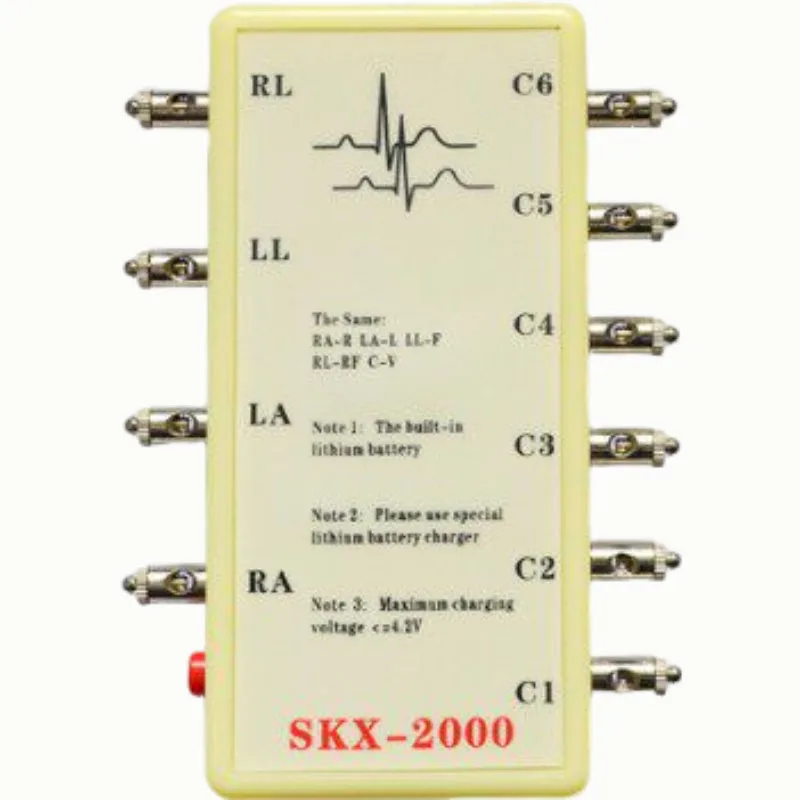 KOTUMY SKX-2000A Electrocardiogram Simulator 110-220V ECG Signal Generator Medical Test Device