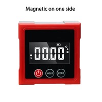 Electronic Digital Angle Dipmeter Gradient Measuring Four Sided Level Protractor Inclinometer Digital Display Level Meter