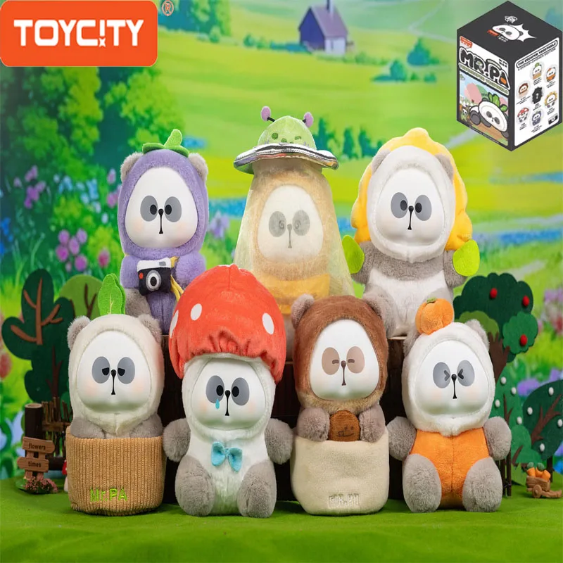 

Toycity “MR.PA The Escaped Vegetable”series Blind Box Periphery Plush Doll Backpack Pendant Mystery Box Stuffed Toy Kids Gifts