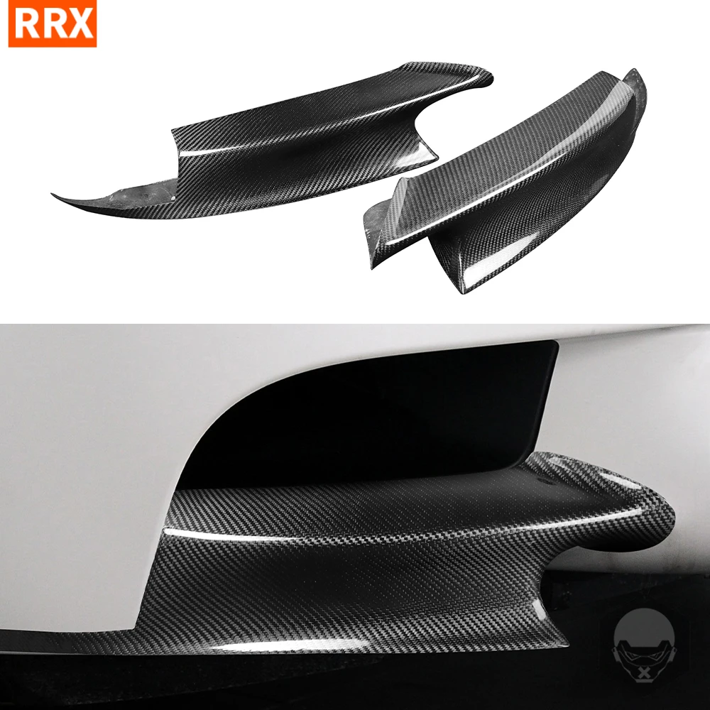 For BMW M3 E92 E93 Anterior Lip Angle Dry Carbon Fiber Cover Trim Automotive Exterior Modification Accessories