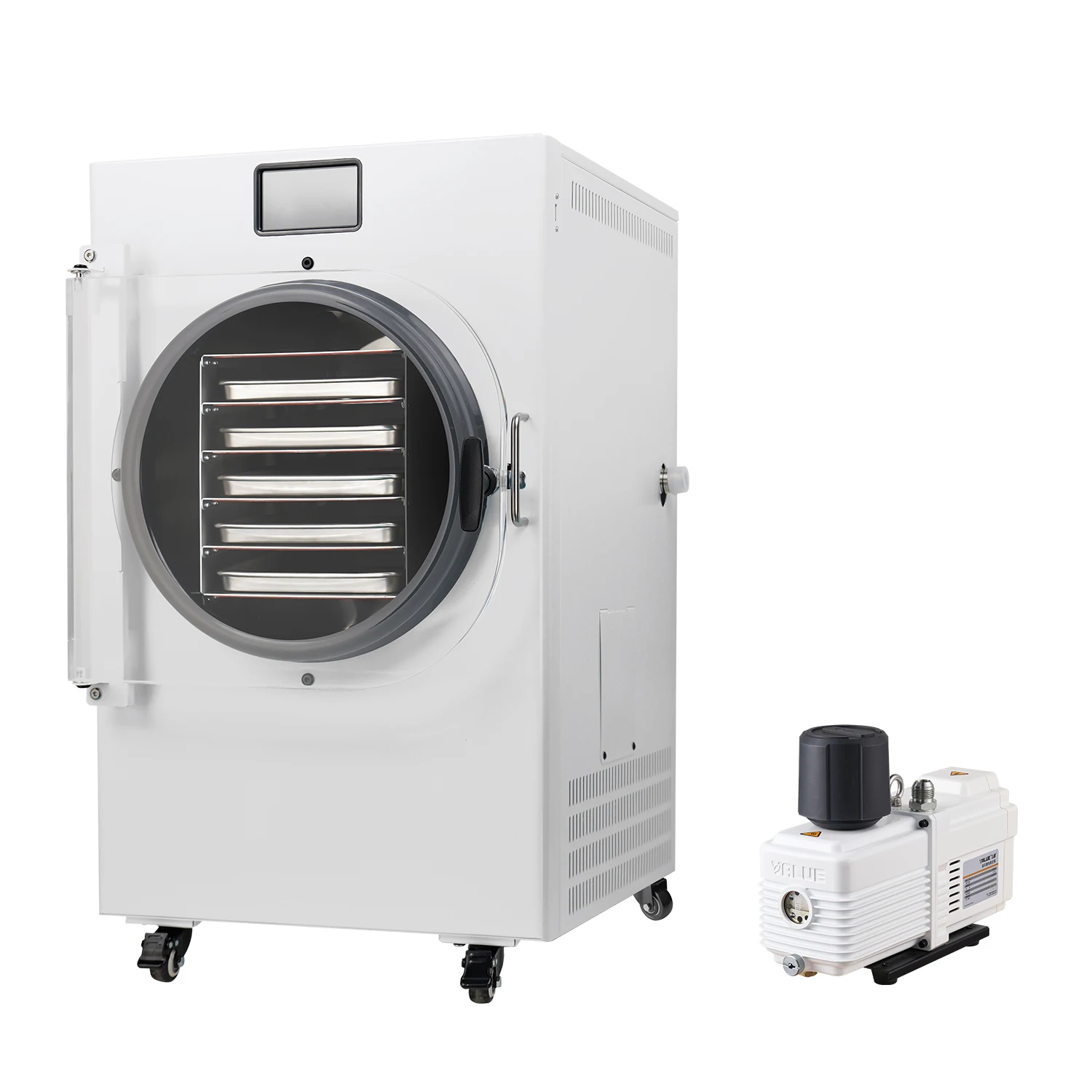 10kg Home Use Oil Base Pump Freeze Dryer Household Lyophilizer Vaccum Dried Fruit Machine