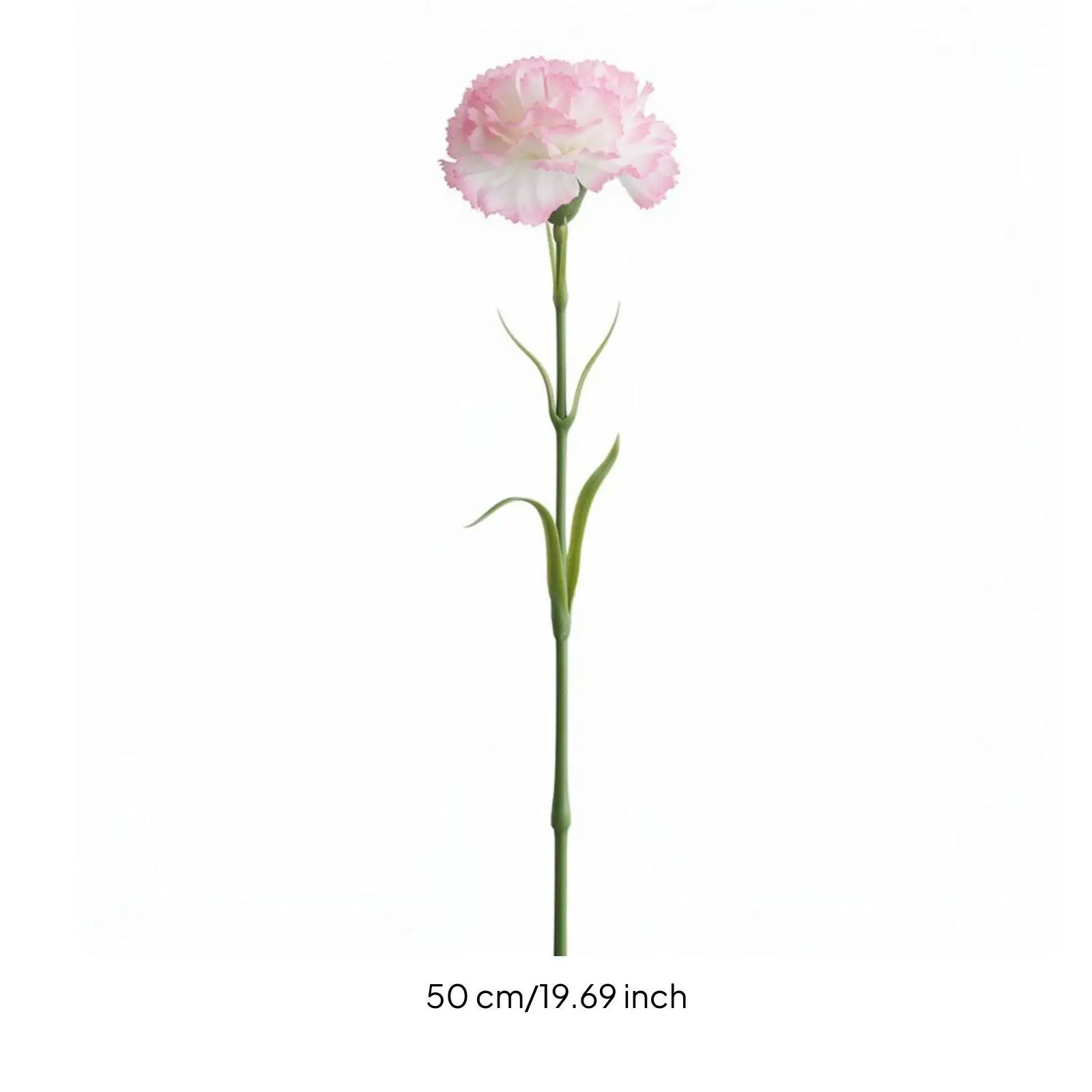 Simulation Carnation Moisturizing Process Real Flower Imitation Silk Cloth Stem for Dining Room Arrangement