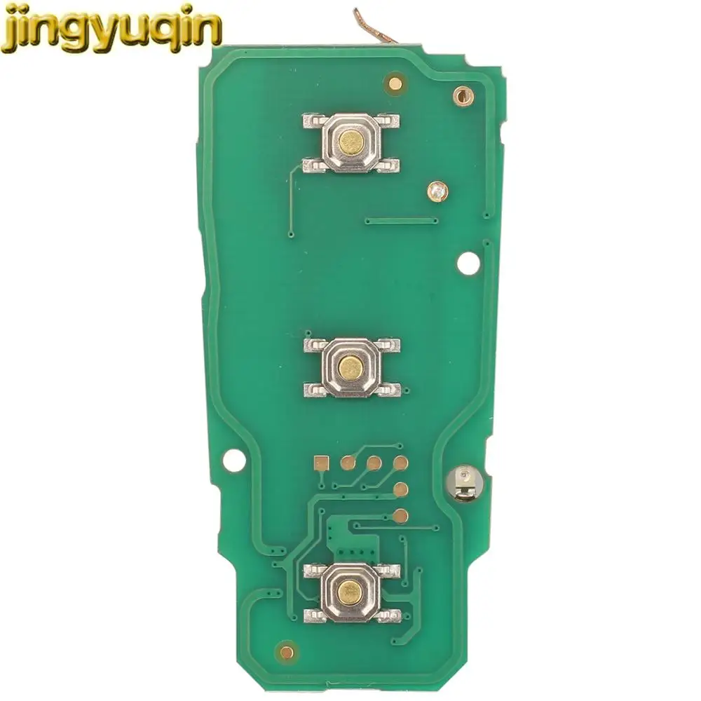 Jingyuqin Remote Half-Smart Car Key Circuit Board 434Mhz ID48 Chip For Volkswagen VW Passat B6 3C B7 Magotan CC 3C0959752BA 3BTN