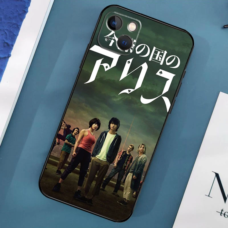 Hot Alice In Borderland Case For iPhone 16 15 11 12 13 14 Pro Max 12 13 Mini X XS Max XR Plus Cover Coque