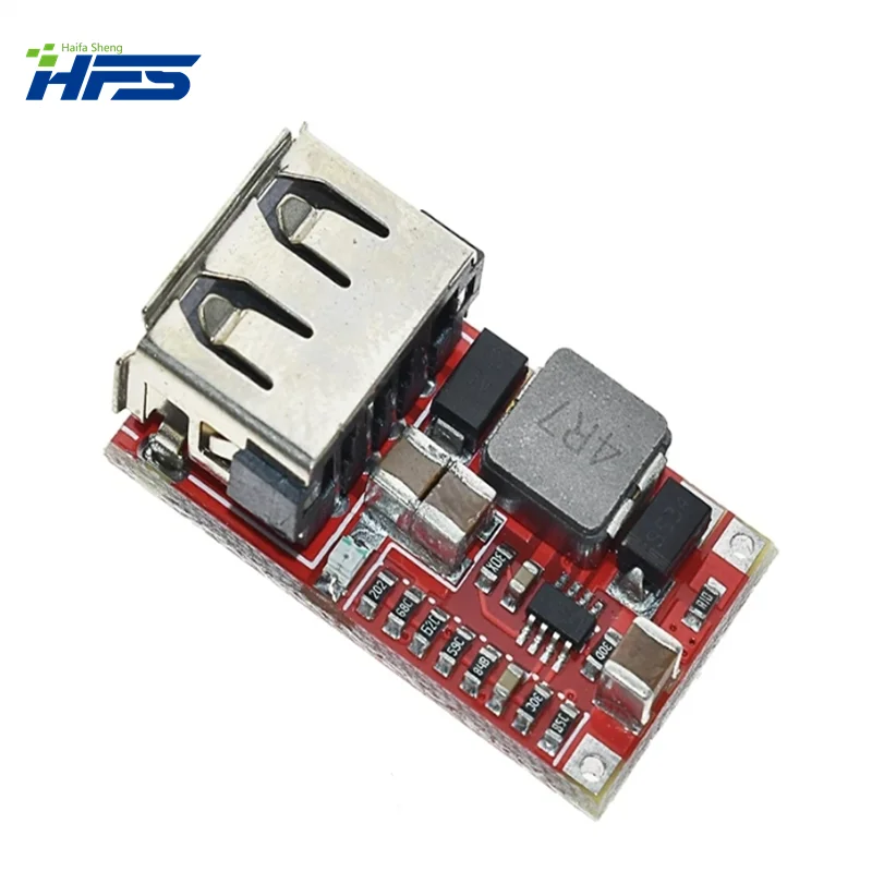 6-24V 24V 12V to 5V USB Step Down Module DC-DC Converter Phone Charger Car Power Supply Module Efficiency 97.5% Buck Module