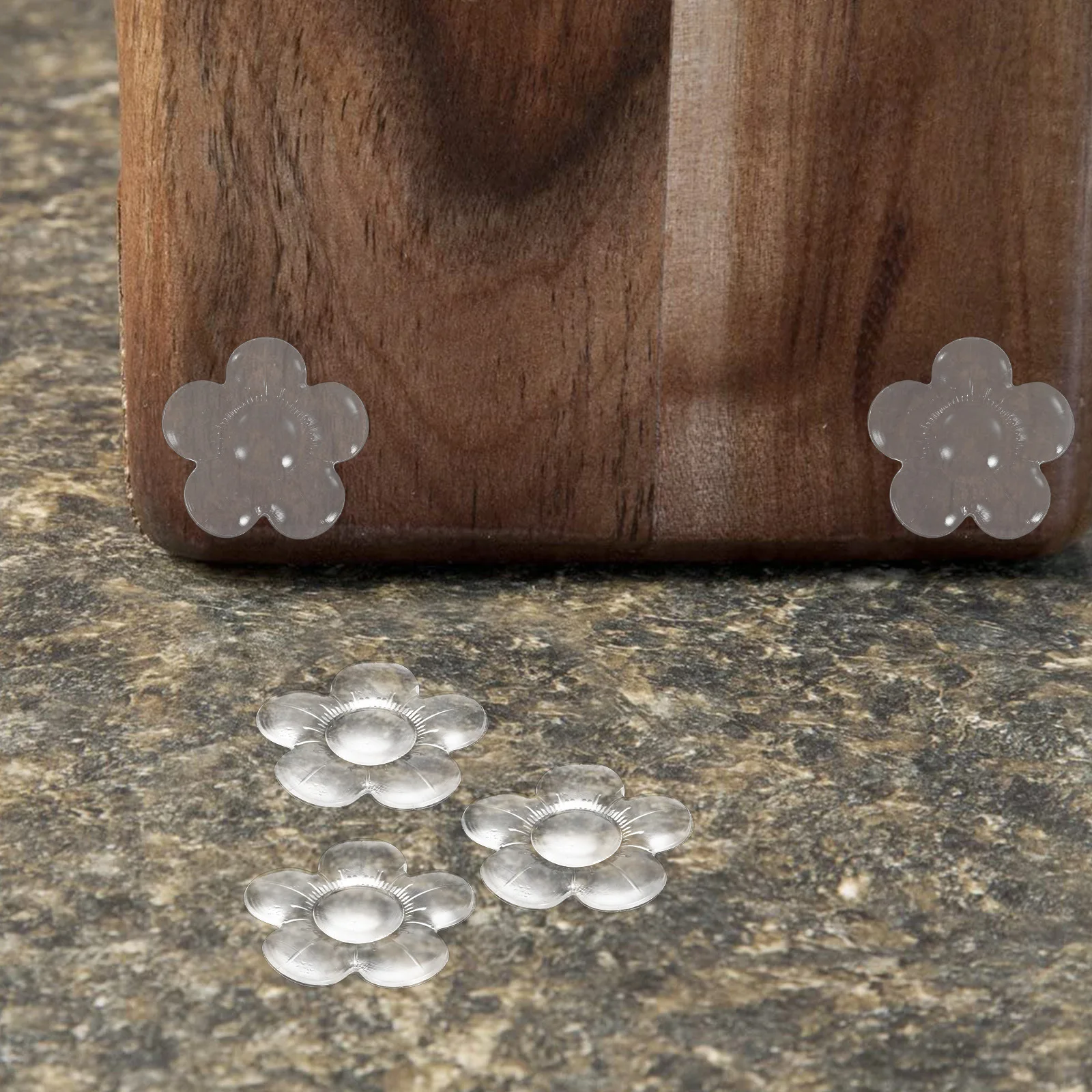 

6Pcs Self-Adhesive Clear Door Bumpers Anti-Slam Pads for Home Furniture Surface Protection Noise Reduction Door Bumper