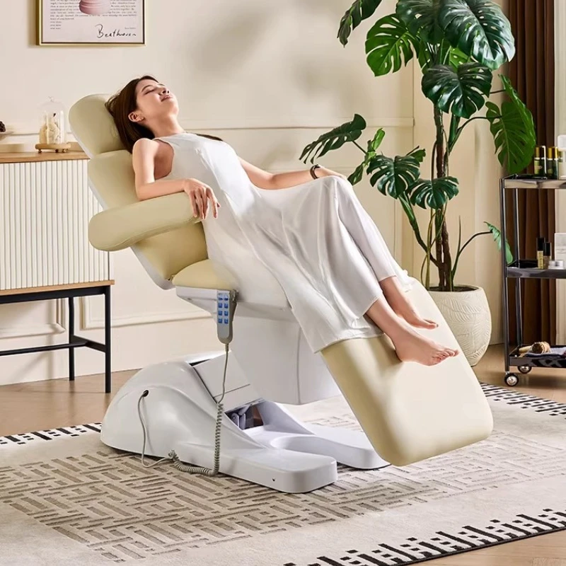 Electric Massage Tables Salon-specific Adjustable Massage Tables Eyelashes Commercial Furniture Tavoli Per Massaggi ZY40AMC