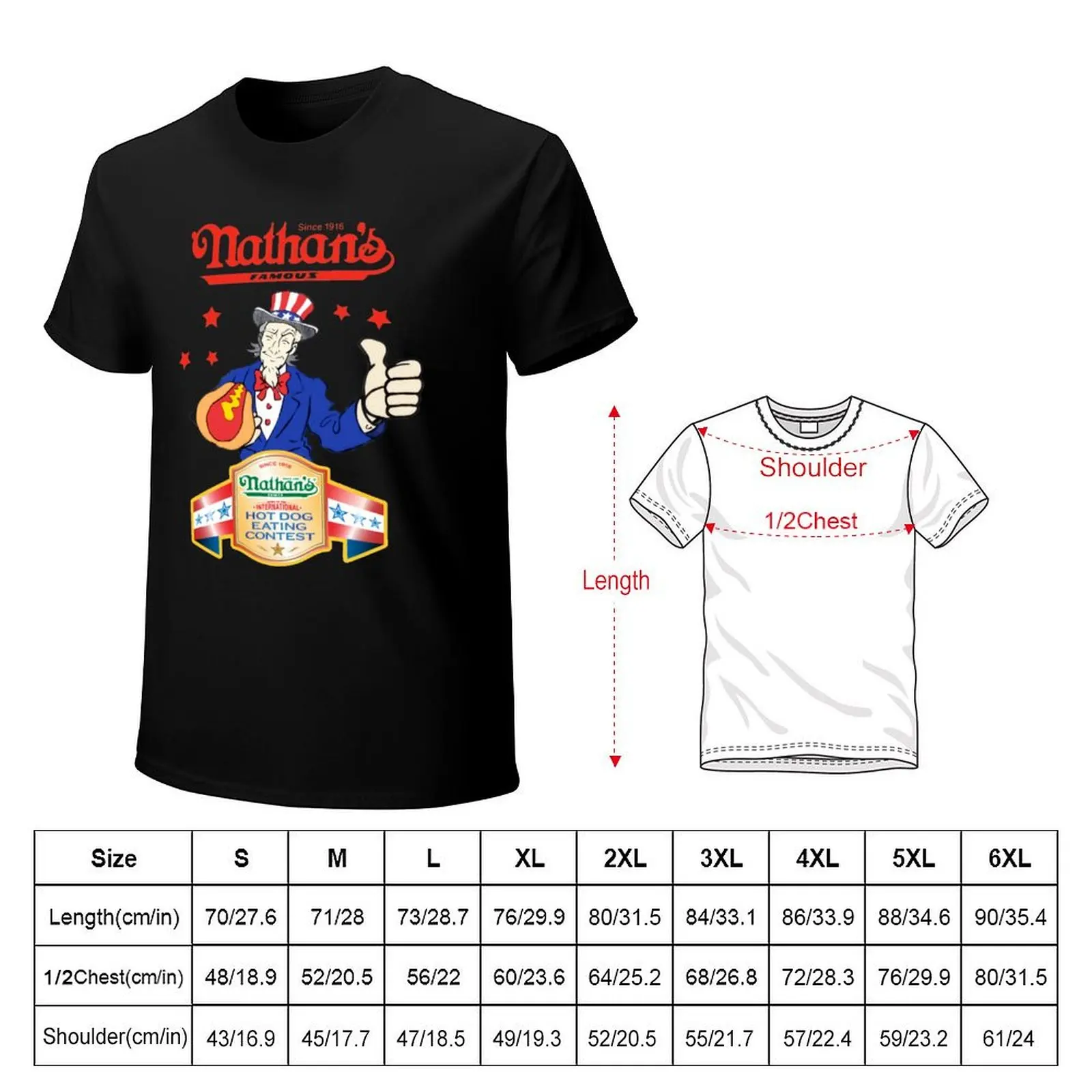 Joey Chestnut Nathans Hot Dog Eating Fourth Of July 2021 T-Shirt plus sizes tees oversized t shirt mens clothes