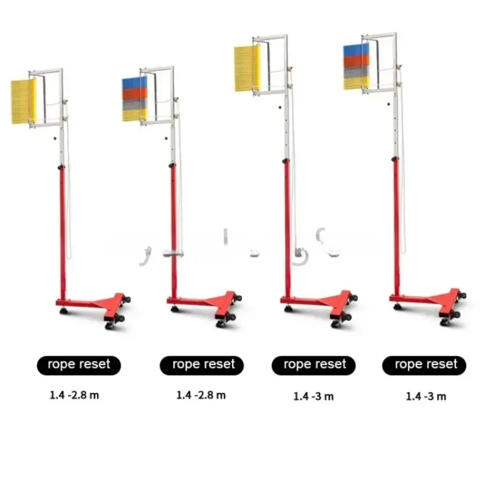 Touch Cards Height Adjustable Basketball Training Vertical Jump Pole Jump Test Measurement Equipment