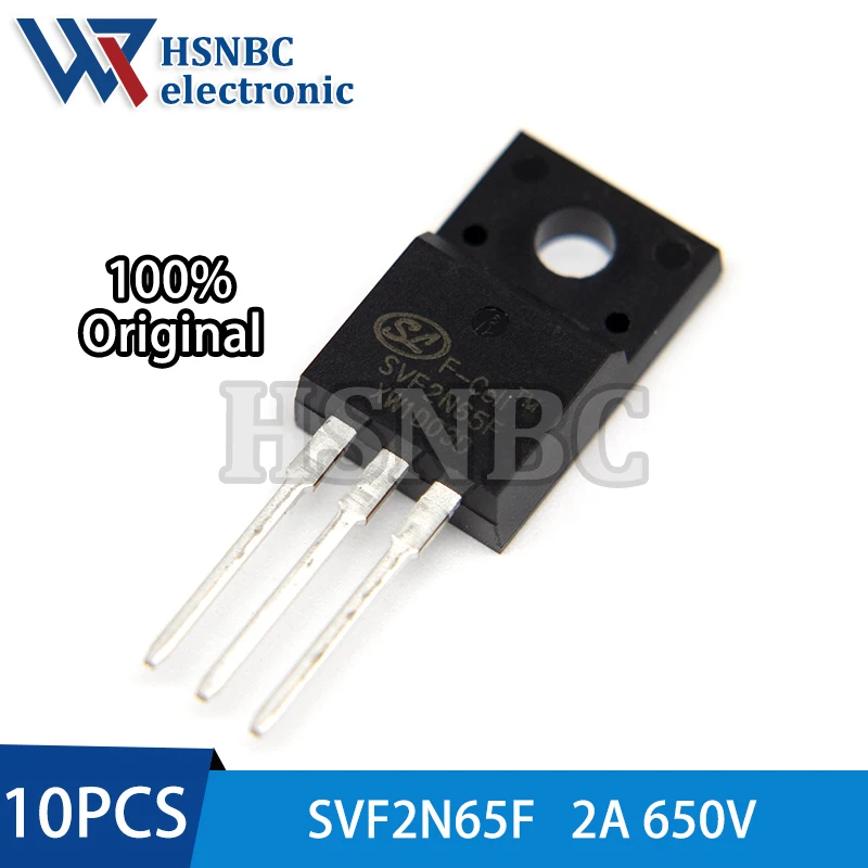 10Pcs/Lot SVF2N65F …