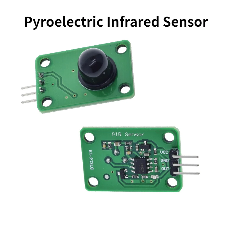 

Pyroelectric Infrared Sensor Human Body Detecting PIR Motion Sensor Module for Arduino MCU Board 120 Degree