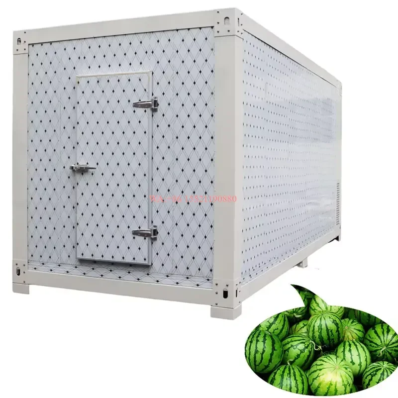 WMWMNU Commercial Solar Cold Storage Unit Eco PU Insulation Precise Temp Control for Food Warehouse Agricultural