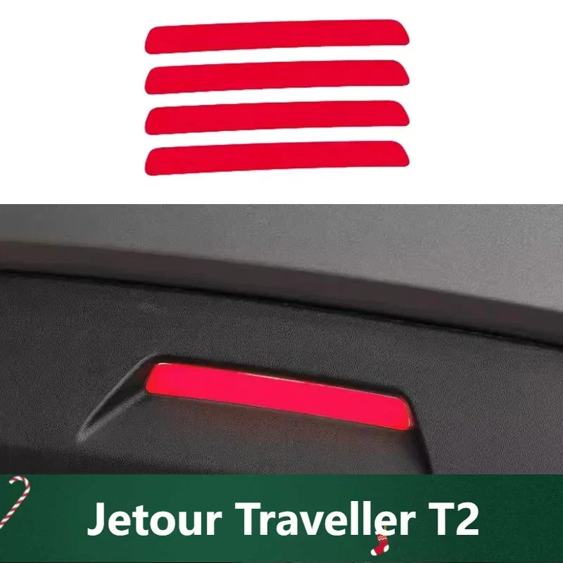 New！ Fit for Jetour Traveler T2 2023 Grille Letter Color Change Film Modification Car Wheel Eyebrow Light Color Change Accessori