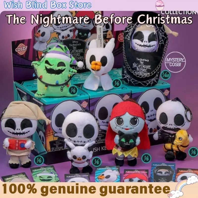 

Presale The Nightmare Before Christmas Series Cosbi Pendant Blind Box Mystery Box Surprise Bag Pendant Decoration Halloween Gift