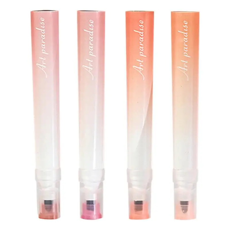 

Маркеры в эстетике E, маркеры 4x Note, быстросохнущие цветные маркеры без отверстий, для скрапбукинга