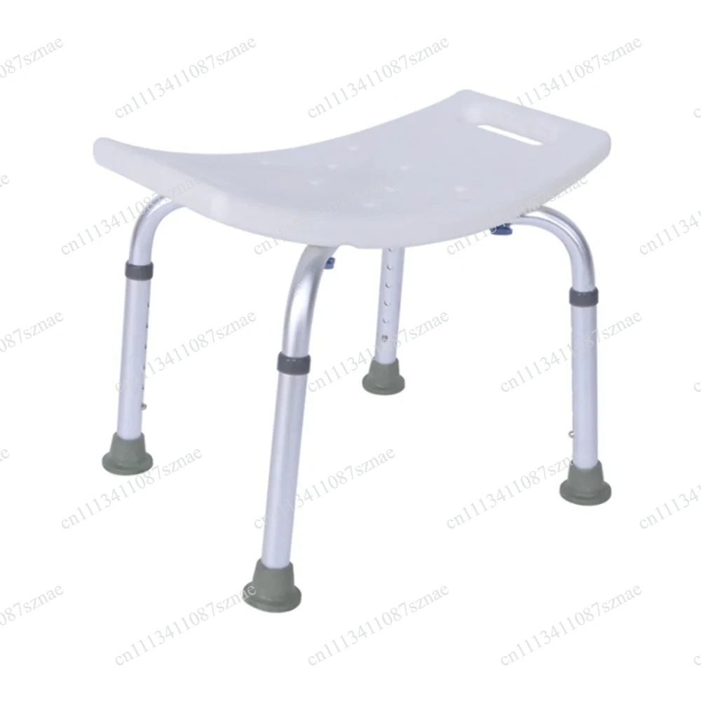 Height Adjustable Non Slip Toilet Aid Seat Without Back Chair Home, Adult Bath Shower Stool for Elderly Disabled and Patient Use