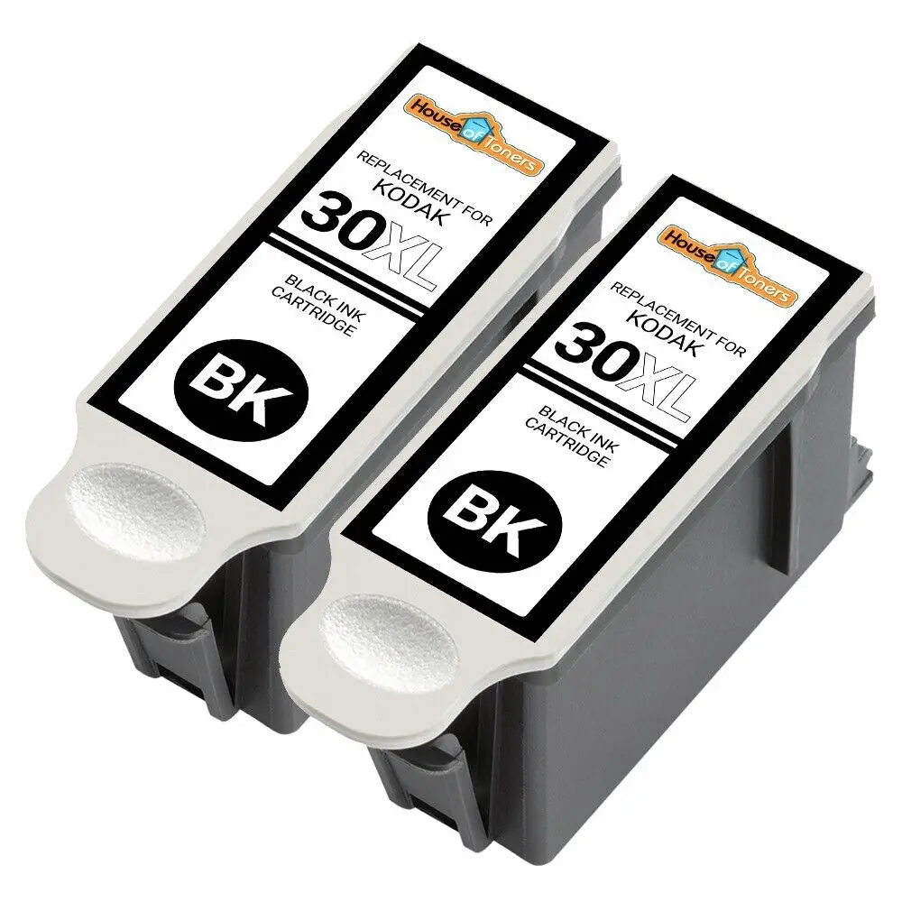 2PK 30XL 30 XL Black Ink Cartridges for Kodak Hero 3.1 5.1 ESP C315 C310 Printer