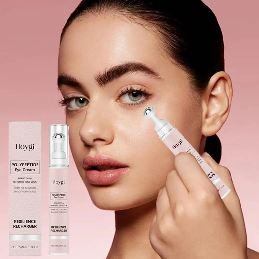 

Polypeptide Eye Cream Remove Eye Bag Anti-Puffiness Roller Fade Firming Eye Circle Dark Cream Care Massage Nourishing Skin T2U6