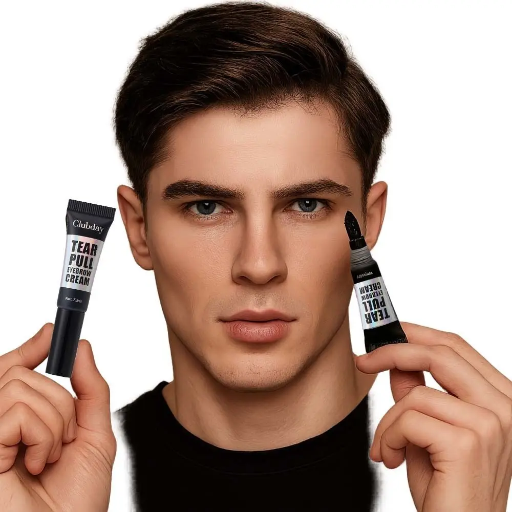 

Portable Long Lasting Peel-off Eyebrow Cream 7.5ML Makeup Tear-off Brow Gel Oil Quick Drying Eyebrow Cosmetics Wedding