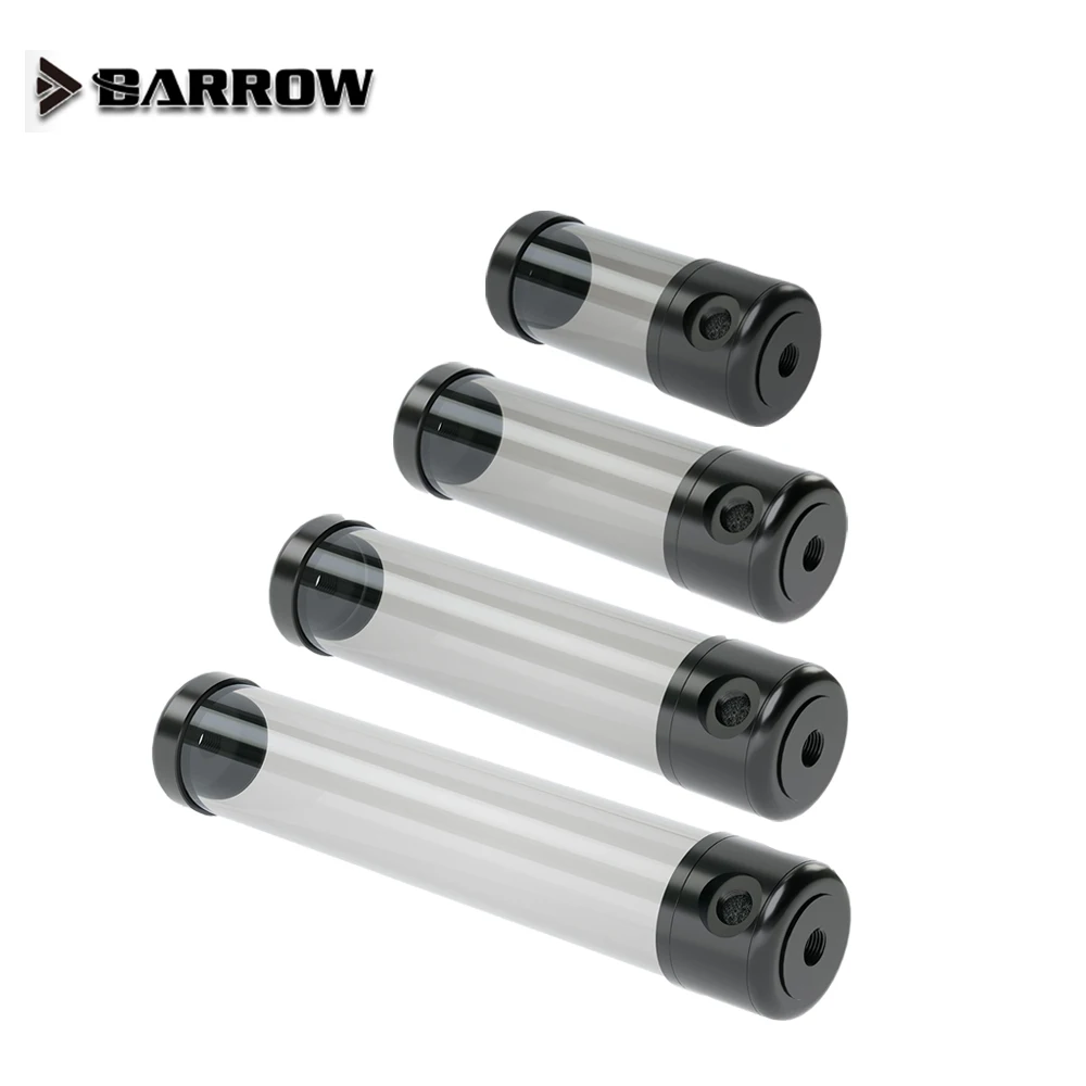 

Barrow Acrylic Tank,50mm Diameter, Transparent Wall, 130/180/230/280mm Length, Water Cooling Reservoirs,OBS-YK