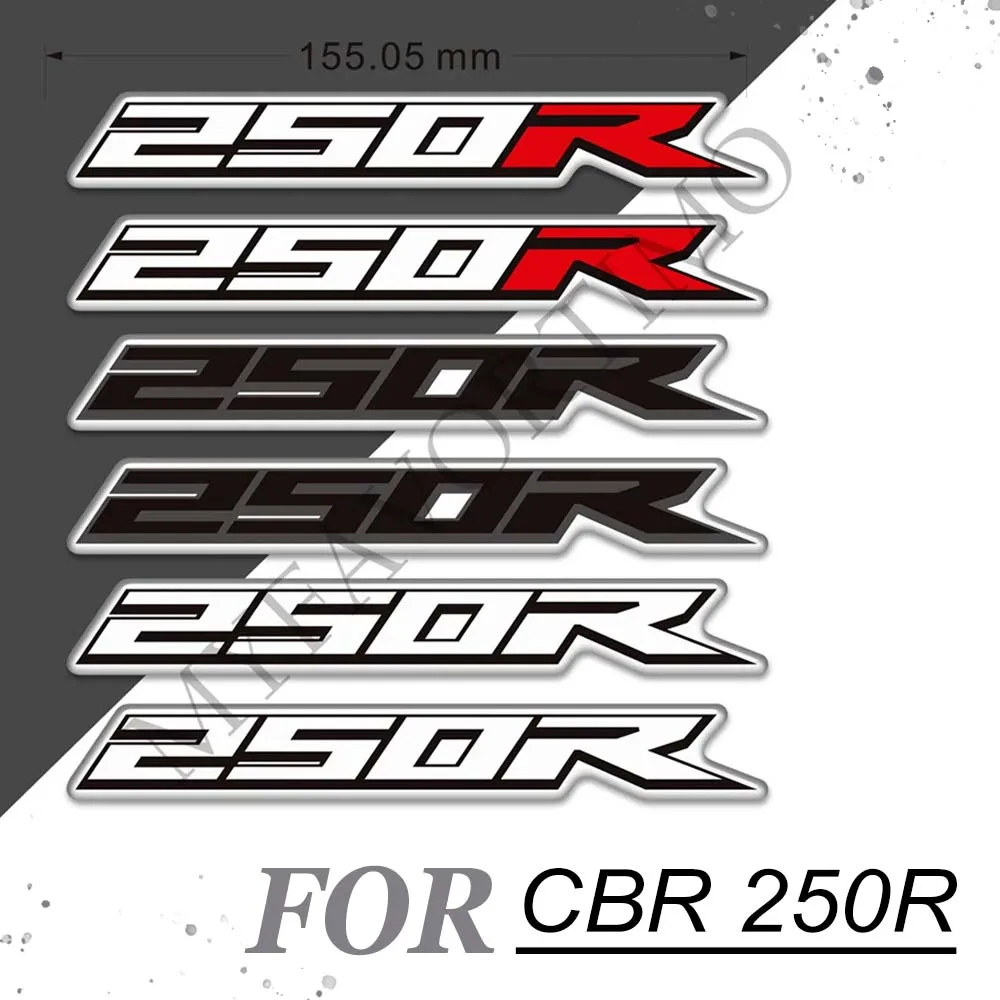 

CBR250R Tank Pad Stickers Decals Gas Fuel Oil Kit Knee Fish Bone Fireblade Fairing Fender Protection For Honda CBR 250 R 250R