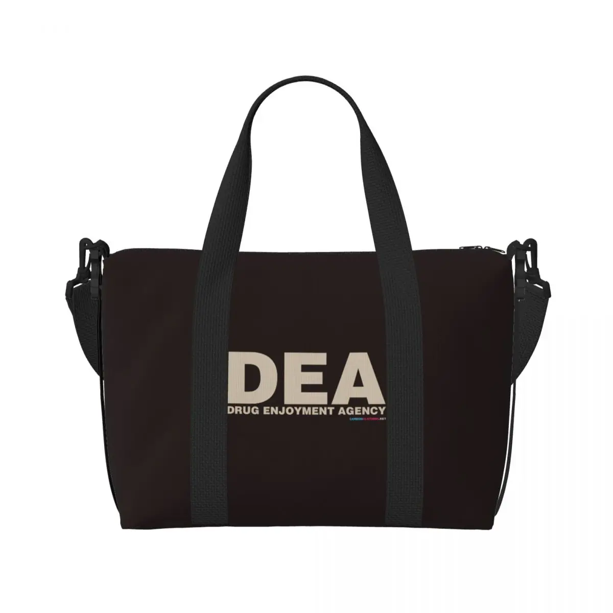 Men Travel Bag DEA Drug Enjoyment Agency Gym Bag Large Portable Design Handbag Vintage Fashion Sports Bag