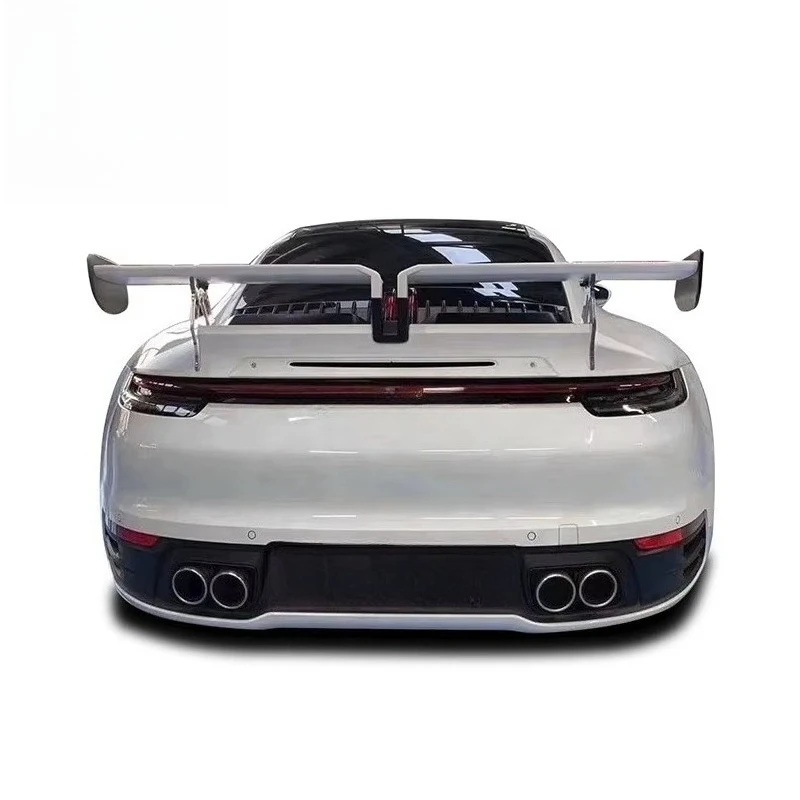 Upgrade to Te-Chart Style Carbon Fiber Car Rear Trunk Spoiler Wing