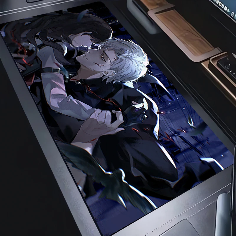 Muismat Love And Deepspace Desktop Muismat PC Anime Meisje Toetsenbord Pad Laptop Sylus Gaming Accessoires Muismat Kawaii Tapijt