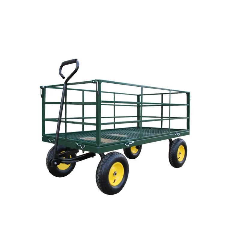 Beach garden fishing tool cart, supermarket shopping folding tablet trolley