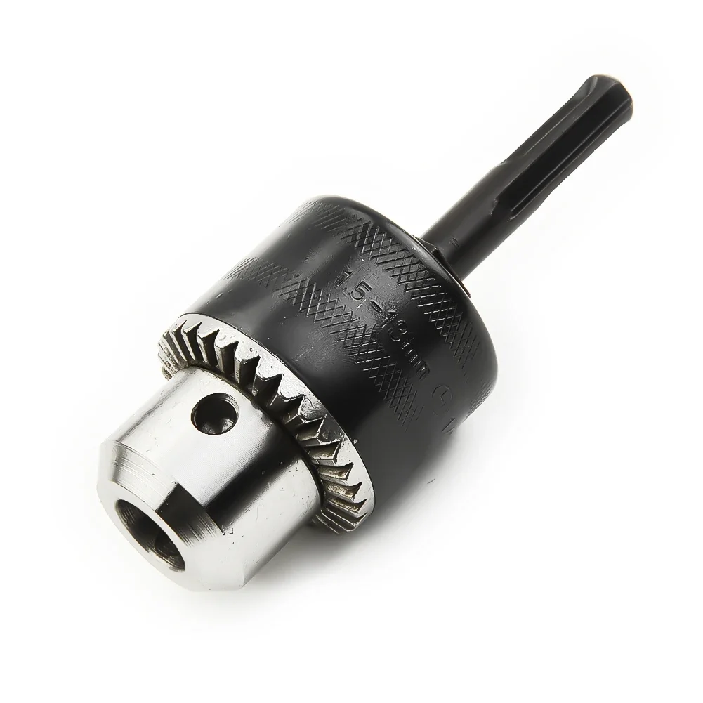 This High Speed Steel rotary hammer drill setup features a unique thread size alongside accompanying operational key
