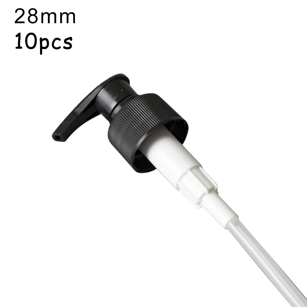 10 Pack Replacement Pump for Liquid Soap For Bottles Compatible with 24mm and 28mm Threaded For Bottle Openings