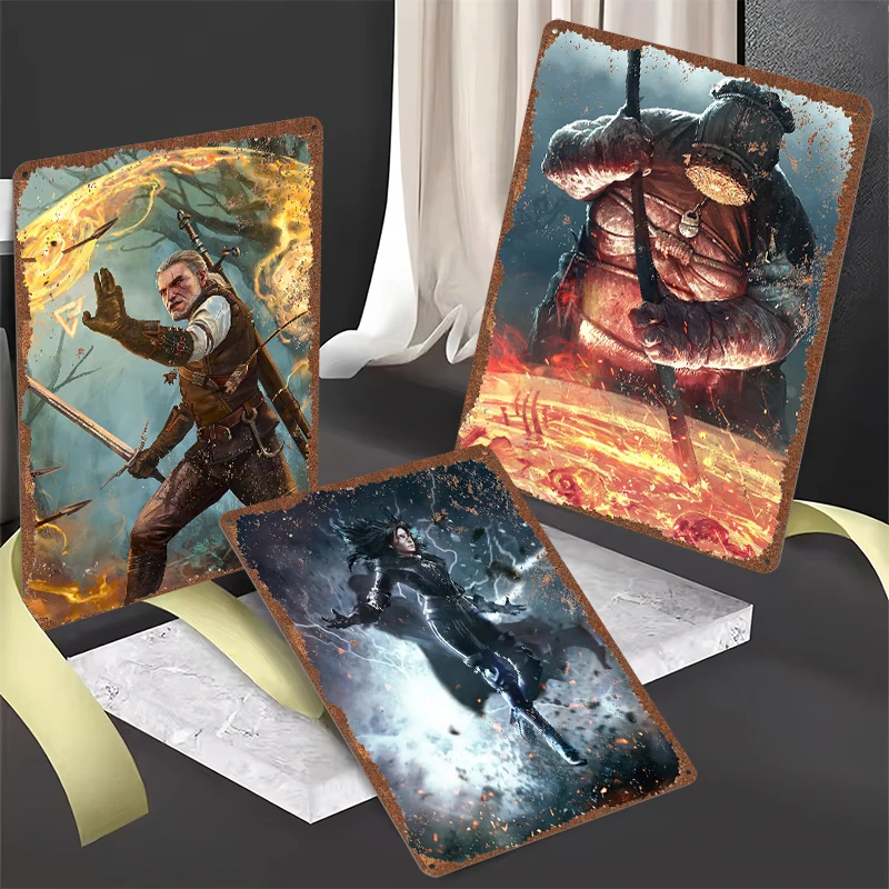 GGwent 틴플레이트 포스터 맞춤형 벽 장식 레트로  - Gaming Accessories Europe 리뷰 및 가격