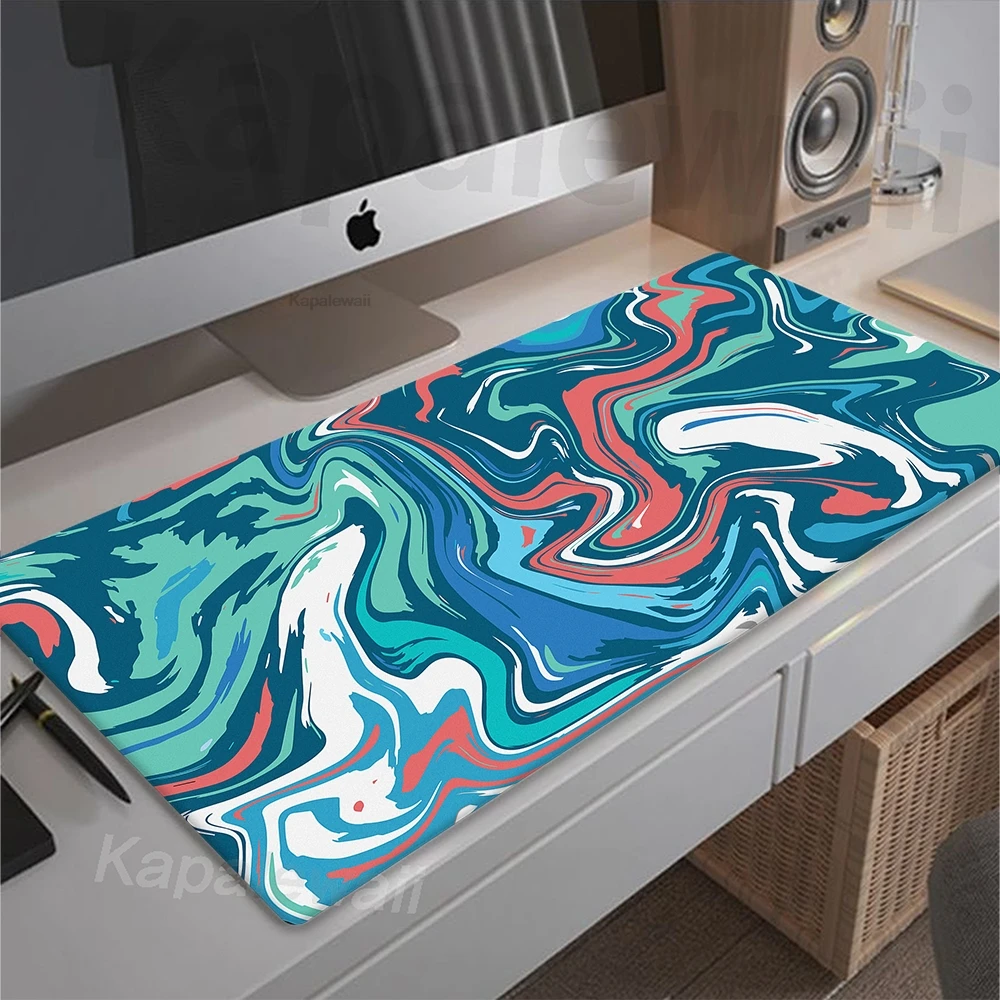 

Strata Liquid Mouse Pad Large Computer Gaming Accessories MousePad Desk Mat Anti-slip Laptop Soft Mice Pad Mouse Mat 80x30cm