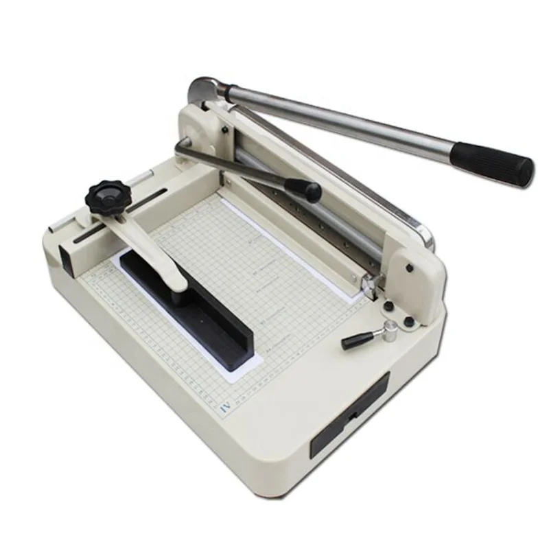 868A4T Manual Paper Cutter A4 Size Including Stand For Efficient Paper Processing Machinery