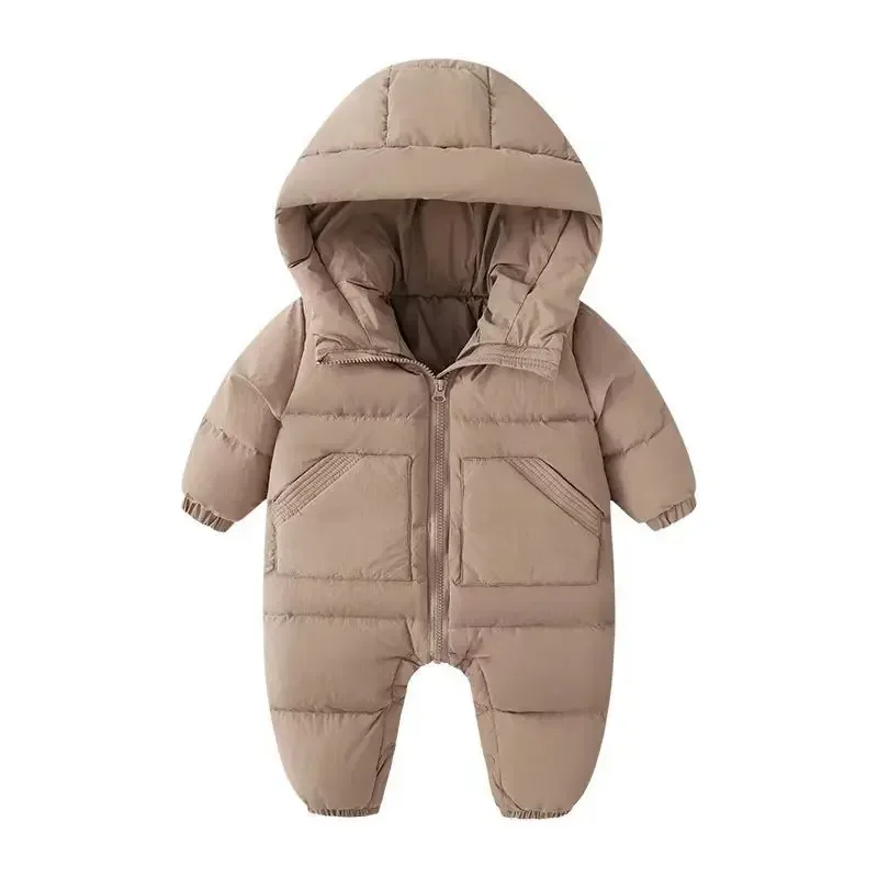 Newborns Baby Rompers Overall Outwears Jumpsuits Winter Coats Warm Kids Boys Costume Babie Girl Clothing Children Clothes Autume