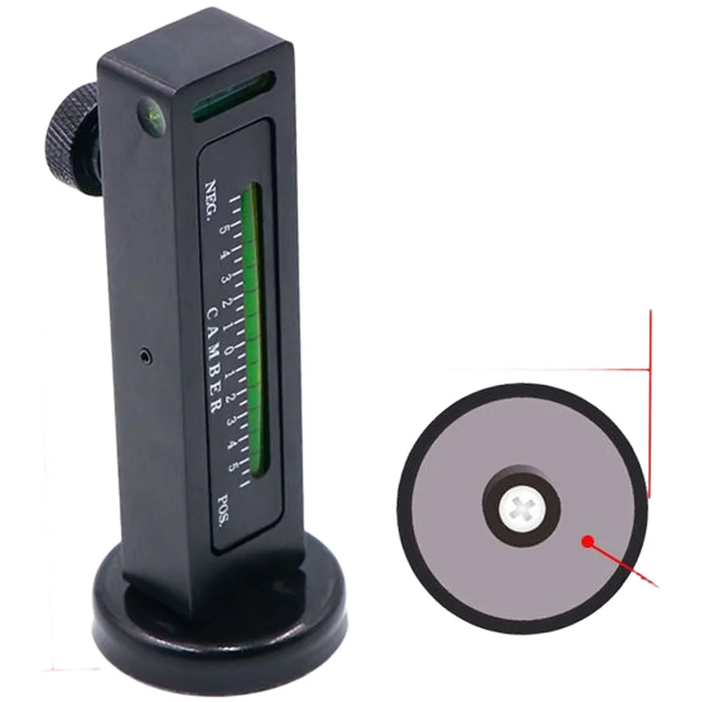 Four Wheel Alignment Magnetic Level Tool with Strong Magnet Base for Accurate Camber Adjustment Automotive Use