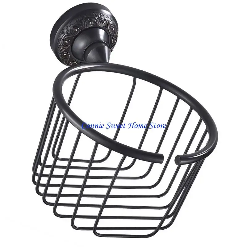 LXAF Antique Metal Paper Towel Holder Not Toxic Component Easy Setups Toilet Paper Holder Suitable for Home Bathrooms Storage