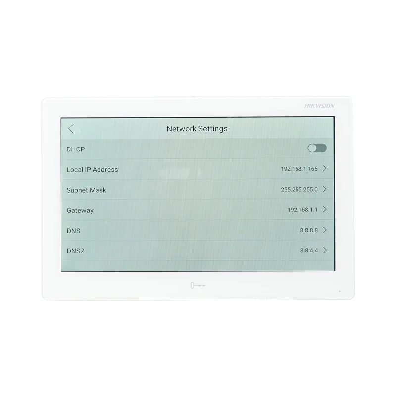 HIKVISION International Version 10 inch DS-KH9510-WTE1(B) Indoor Monitor, 802.3af POE, App Hik-Connect, WiFi, Video Intercom