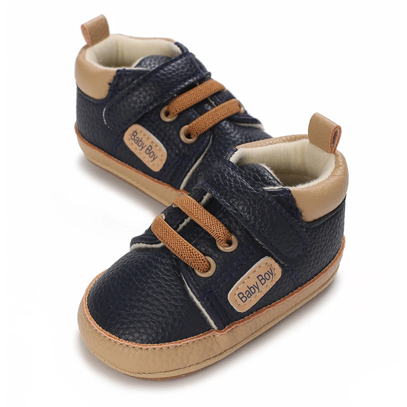 Детская обувь, повседневная спортивная обувь, на весну и осень, мягкая подошва из ПУ и ТПР, нескользящая симпатичная Удобная Высококачественная обувь 0-18 м