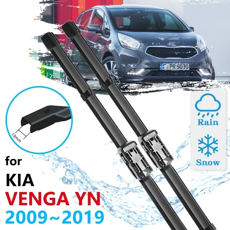 For KIA Venga YN 2009 2010 2011 2012 2013 2014 2015 2016 2017 2018 2019 Windscreen Windshield Accessories Car Front Wiper Blade