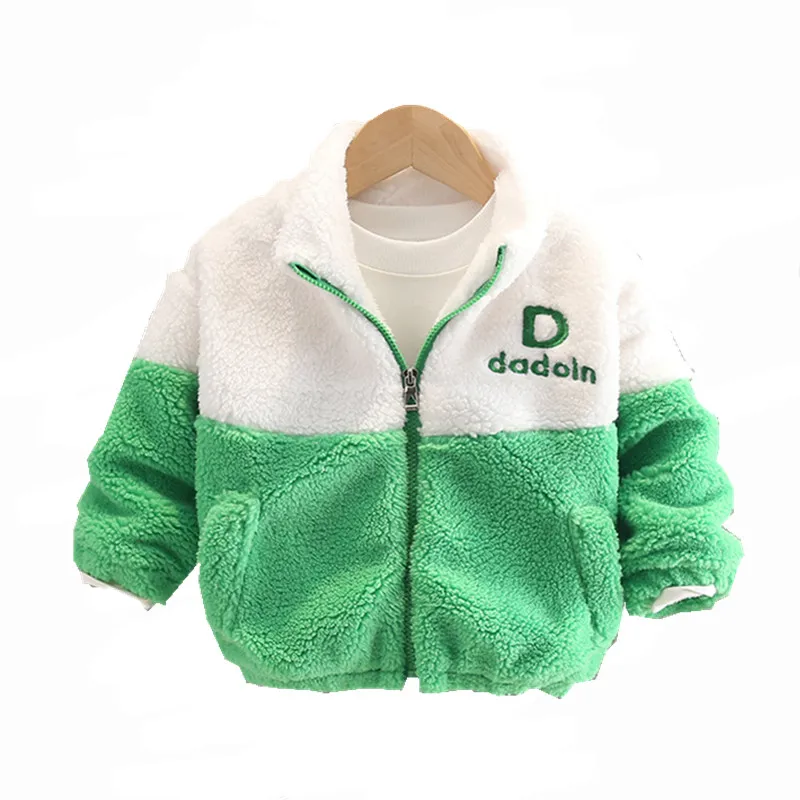 

Boys Jackets Autumn Winter 0 1 2 3 4 Years Old Children Thick Velvet Coats Clothes For Baby Outerwear Kids Warm Jacket Outfits