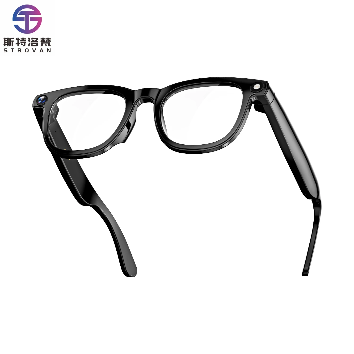 نظارات 8 ميجابكسل CY-01، مترجم الصوت AI ووظيفة تسجيل الفيديو، سماعة رأس يمكن ارتداؤها، اتصال WIFI، نظارات شمسية ذكية #1